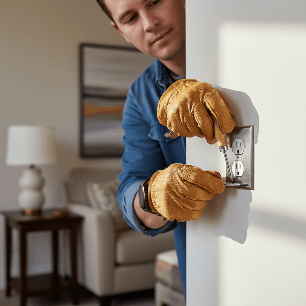 Home inspector reviewing checklist during a property inspection in Toronto